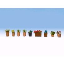 [ NO14031 ] Noch Bloemen in pot (9stuks)