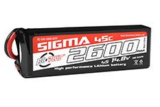 [ RC-G45-2600-4S1P ] Lipo batterij 14.8V 45C 2600Mah