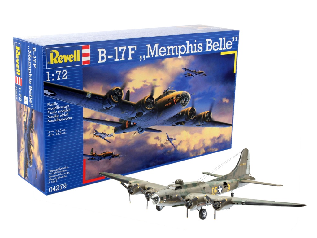 [ RE04279 ] Revell B-17F Memphis Belle 1/72