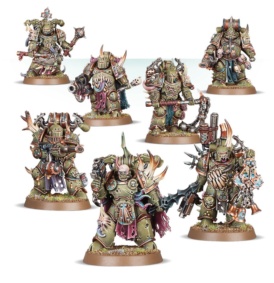 [ GW43-55 ] DEATH GUARD PLAGUE MARINES