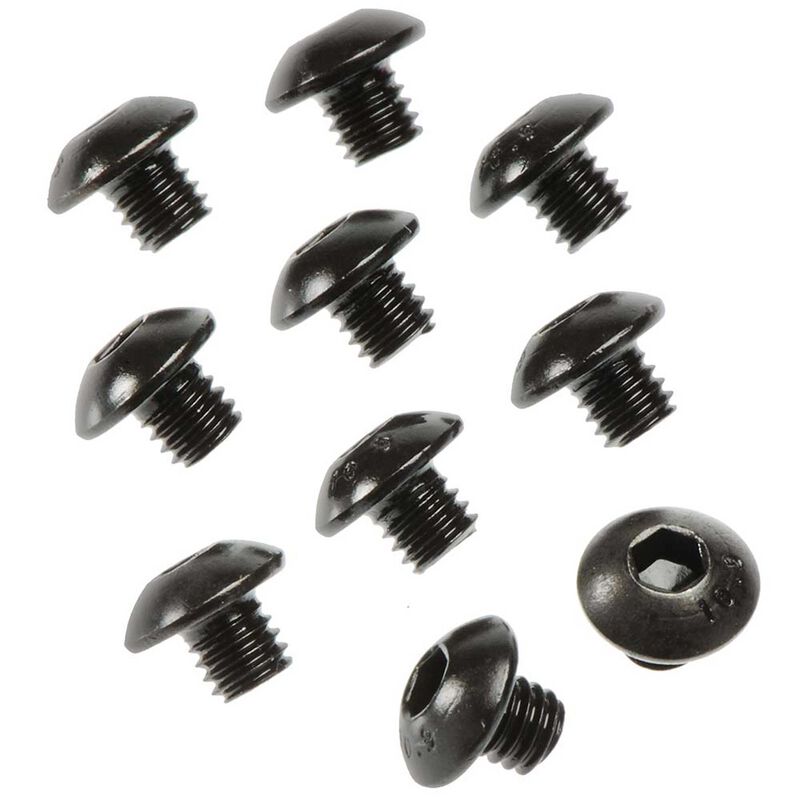 [ AR721303 ]Arrma -  BUTTON HEAD HEX MACHINE SCREW M3x3mm (10pcs) - ARAC9841