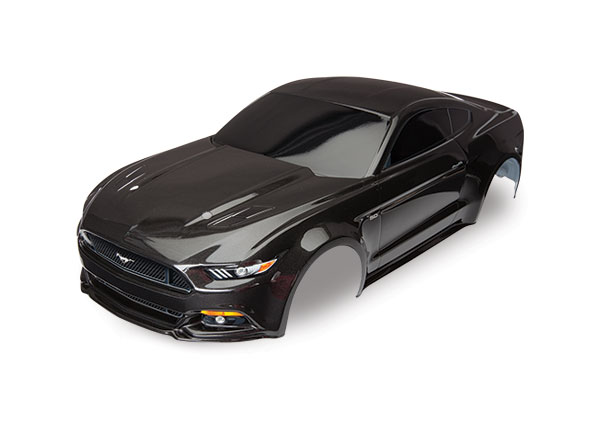 [ TRX-8312X ] Traxxas Body ford mustang black painted - TRX8312X