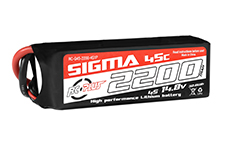 [ RC-G45-2200-4S1P ] Lipo batterij 14.8V 2200Mah 45C