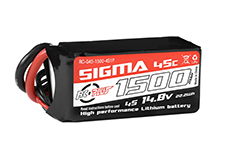 [ RC-G45-1500-4S1P ] Lipo batterij 14.8V 45C 1500Mah