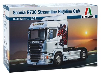[ ITA-3932S ] Italeri Scania R730 streamline highline cab 1/24