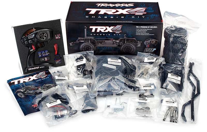 [ TRX-82016-4 ] Traxxas TRX-4 KIT crawler TQi, XM-5 without battery &amp; charger - TRX82016-4