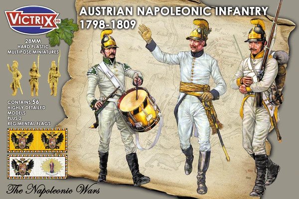 [ VICTRIXVX0012 ] Austrian Napoleonic Infantry 1798 - 1809