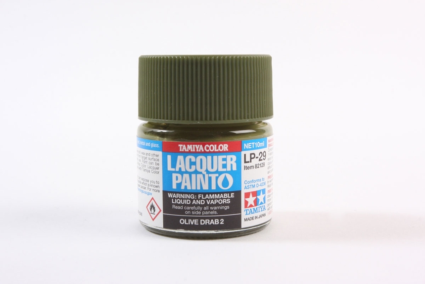 [ T82129 ] Tamiya lacquer paint olive drab 2 LP-29  10ml