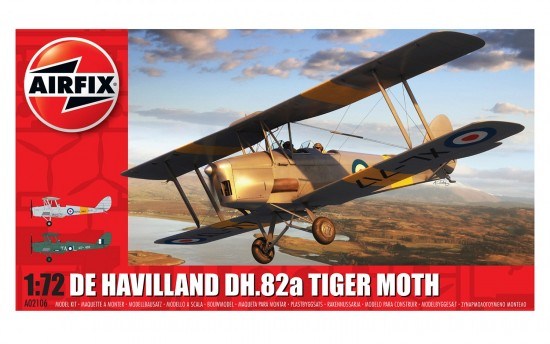 [ AIRA02106 ] De havilland DH.82a Tiger moth