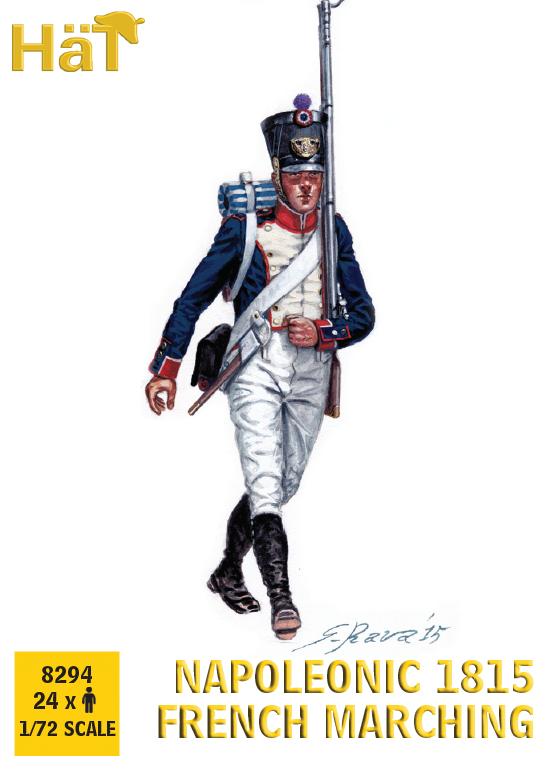 [ HAT8294 ] Napoleonic 1815 french marching 1/72