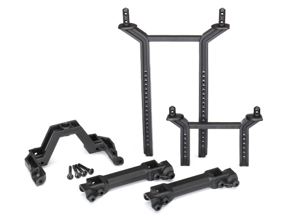 [ TRX-8215 ] Traxxas Body mounts &amp; posts, front &amp; rear (complete set) - TRX8215