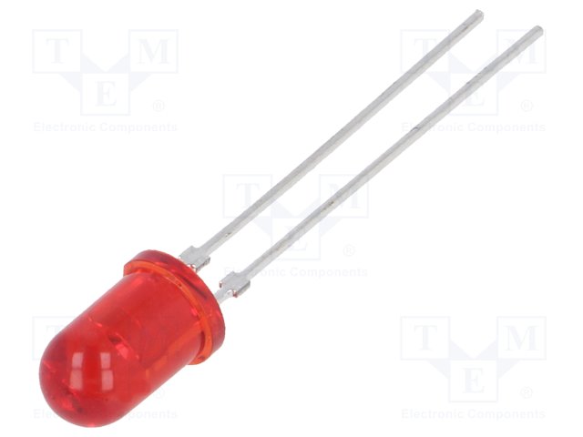 [ MU74650 ] LED 5mm rood 4stuks ~ 4-19V