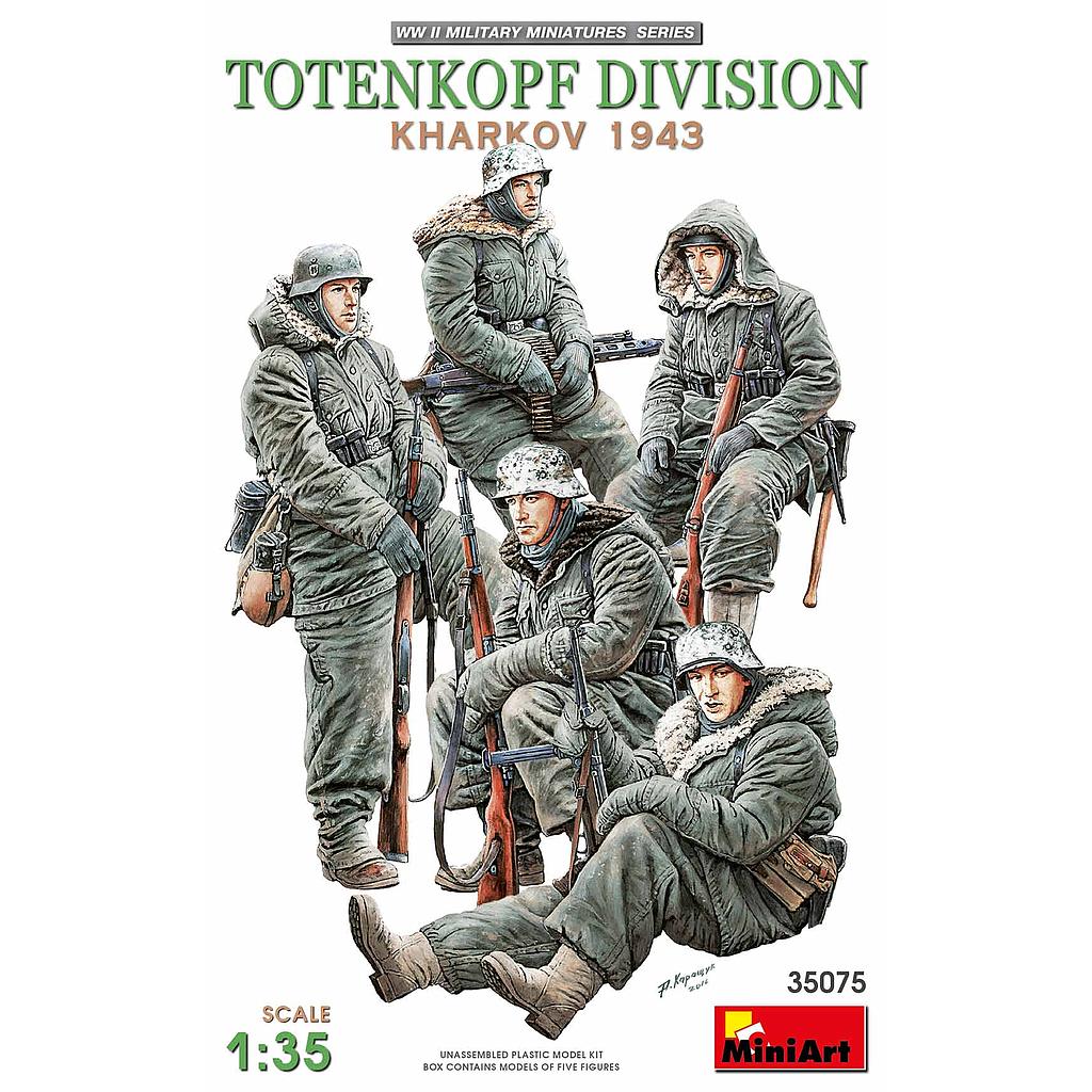 [ MINIART35075 ] Miniart Totenkopf division kharkov '43  1/35