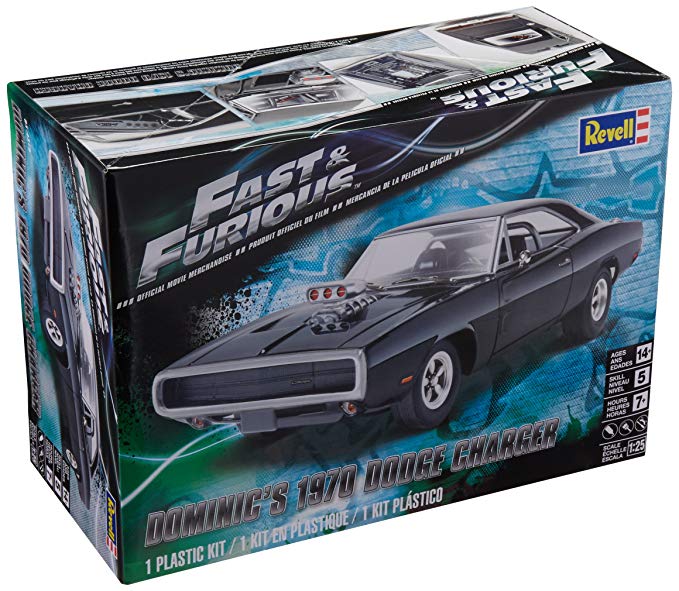 [ RE4319 ] Revell Dominic's 1970 dodge charger - fast &amp; furious 1/25