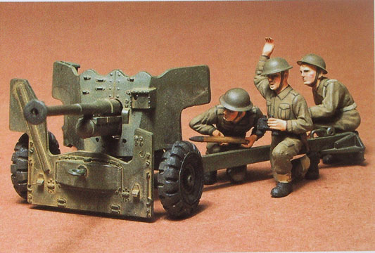 [ T35005 ] Tamiya 6 pounder anti-tank gun british army 1/35 nml