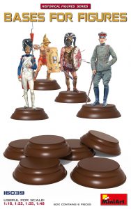 [ MINIART16039 ] Miniart bases for figures  6pcs 1/16 1/32 1/35 1/48