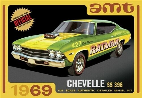 [ AMT1138 ] AMT Chevelle SS 396 1969 1/25