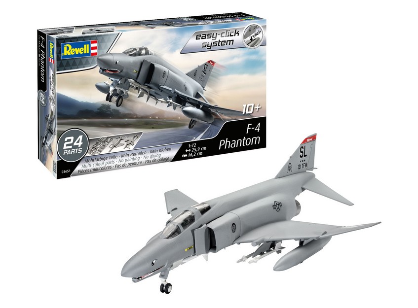 [ RE63651 ] Revell model set F-4 phantom 1/72