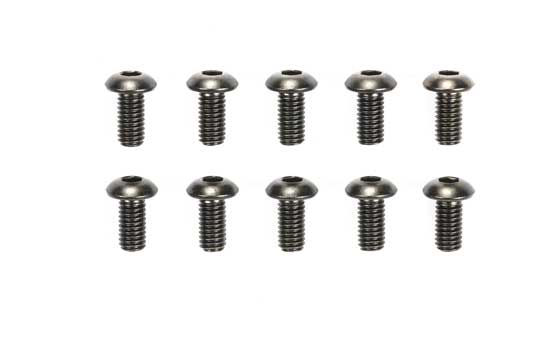 [ T51624 ] Tamiya 3x6mm steel hex head screws 10st