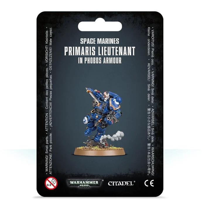 [ GW48-64 ] Space Marines PRIMARIS LIEUTENANT IN REIVER ARMOUR