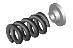 [ PROC-00250-090 ] Slipper Clutch Spring - 1 pc + Washer