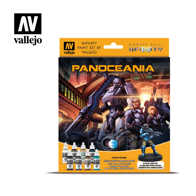 [ VAL70231 ] Vallejo infinity paint set panoceania (8x17ml)