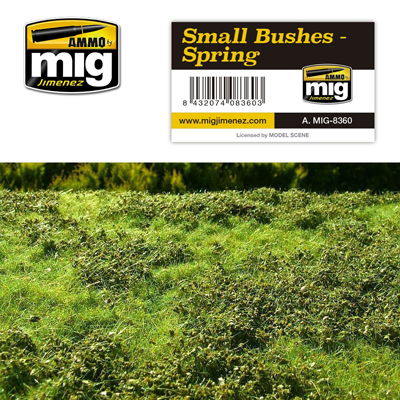 [ MIG8360 ] MIG Small bushes - spring 230x130mm