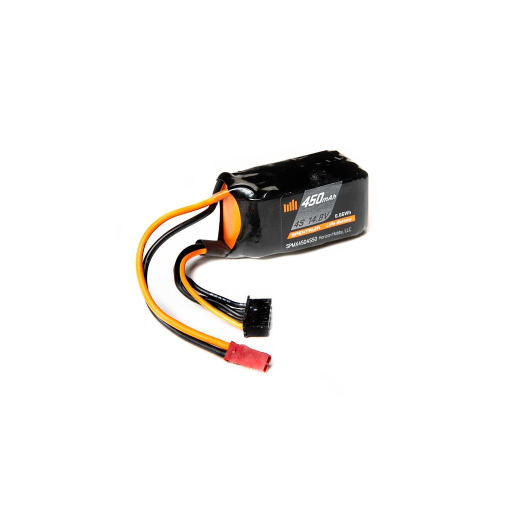 [ SPMX4504S50 ] Smart Lipo 450mAh 4S 14.8V 50C JST