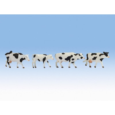 [ NO17900 ] Noch Koeien Zwart-Wit schaal O 1/43