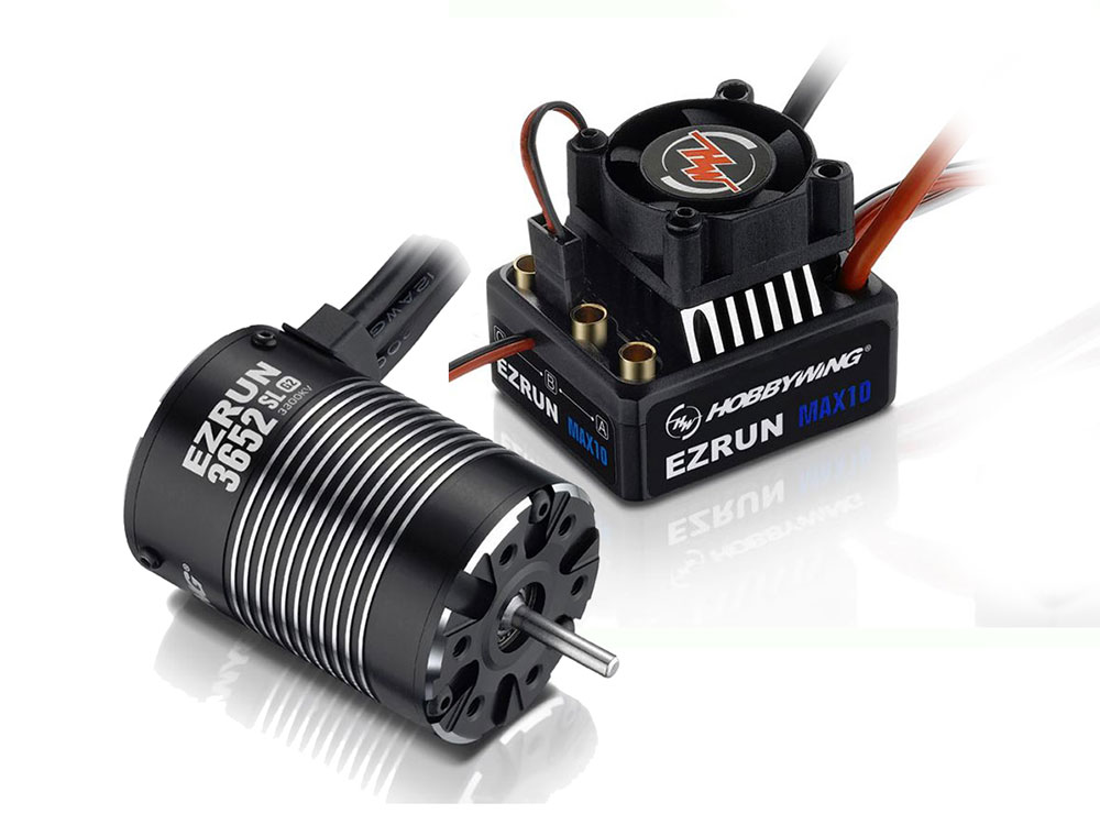 [ HW38010205 ] Hobbywing Ezrun combo MAX 10 3652SL, 5400Kv, 1/10