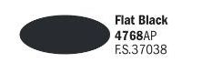 [ ITA-4768AP ] Italeri flat black 20ml