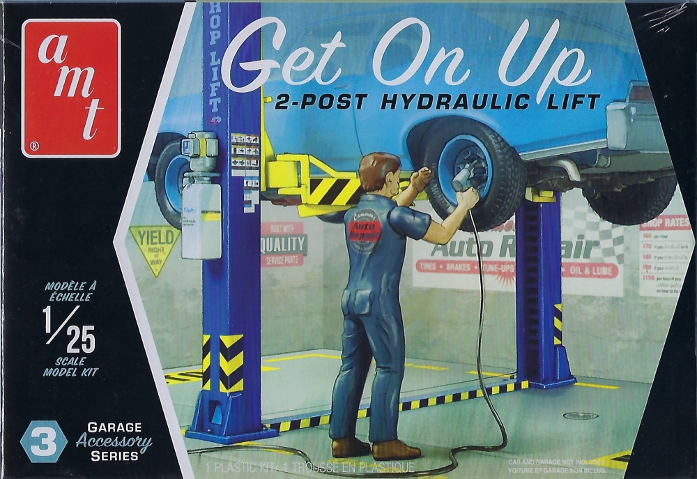 [ AMTPP017 ] Get on up - 2 post hydraulic lift 1/25