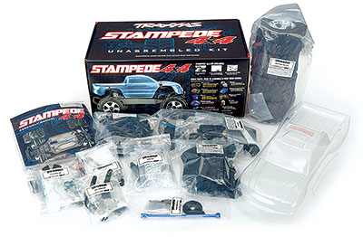 [ TRX-67014-4 ] Traxxas stampede 4x4 KIT, electronics included