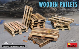 [ MINIART35627 ] wooden pallets 1/35 (in kunststof)