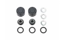 [ T56557 ] Tamiya hub nuts for dual wheels black 2pcs