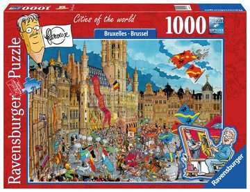 [ RAV198955 ] Ravensburger Fleroux Cities of the World Brussel 1000 stukjes