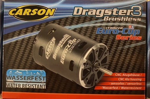 [ CA906254 ] Carson dragster 3 brushless 12t   sensorless euro cup series 