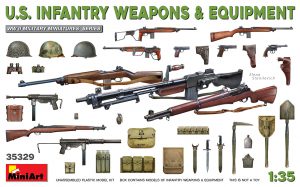 [ MINIART35329 ] US Infantry Weapons &amp; Equipment 1/35