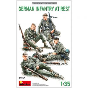 [ MINIART35266 ] German Infantry At Rest 1/35