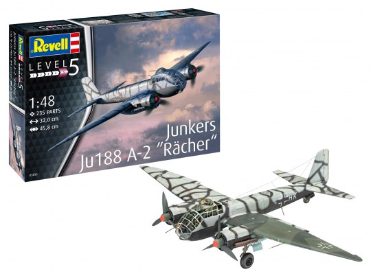 [ RE03855 ] Revell junkers JU188 A-1 &quot;Rächer&quot;  1/48