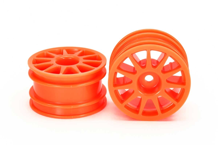 [ T54913 ] Tamiya RC T3-01 11 spaak velgen - Fluo oranje - 2 stuks