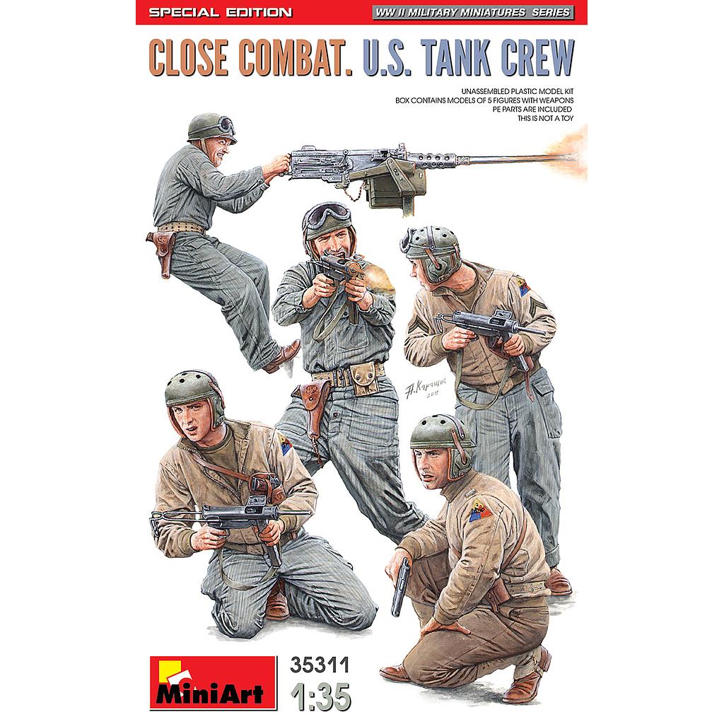 [ MINIART35311 ] Close Combat. U.S. Tank Crew 1/35