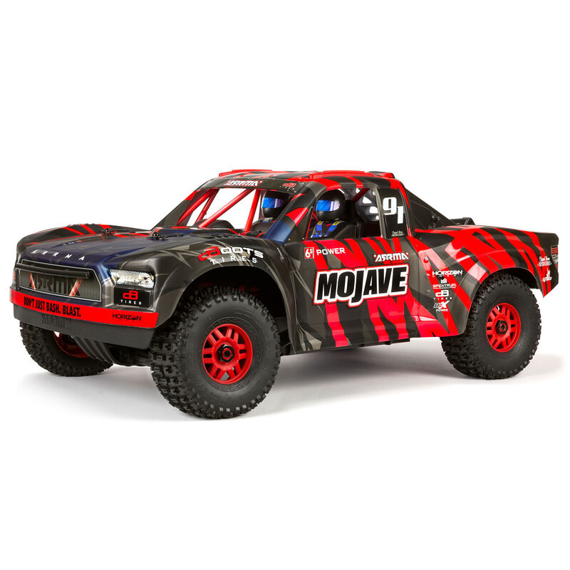 [ ARA7604V2T2 ] Arrma MOJAVE 6S 4WD BLX 1/7 Desert Truck RTR Red/Black