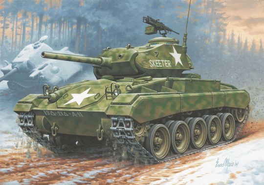 [ RE03323 ] Revell M24 Chaffee 1/76