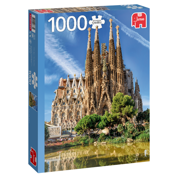 [ JUMBO18835 ] Premium collection - sagrada familia view, Barcelona - 1000 stukjes