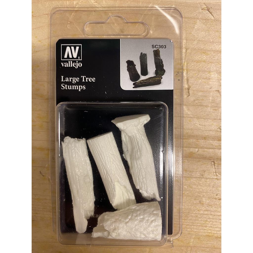 [ VALSC303 ] Vallejo Large Tree Stumps 1/35