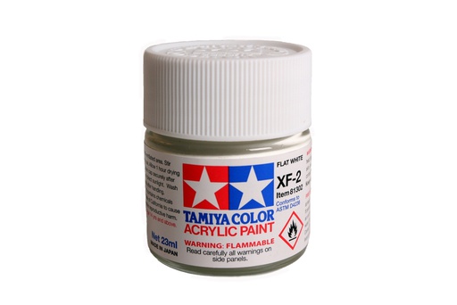 [ T81302 ] Tamiya Acrylic XF-2 Flat White 23ml