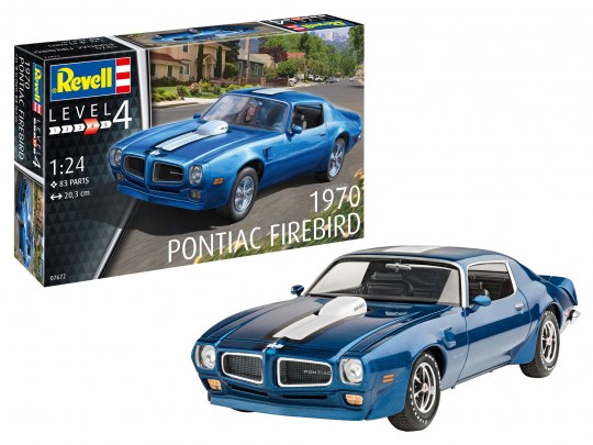 [ RE07672 ] Revell 1970 pontiac firebird 1/24