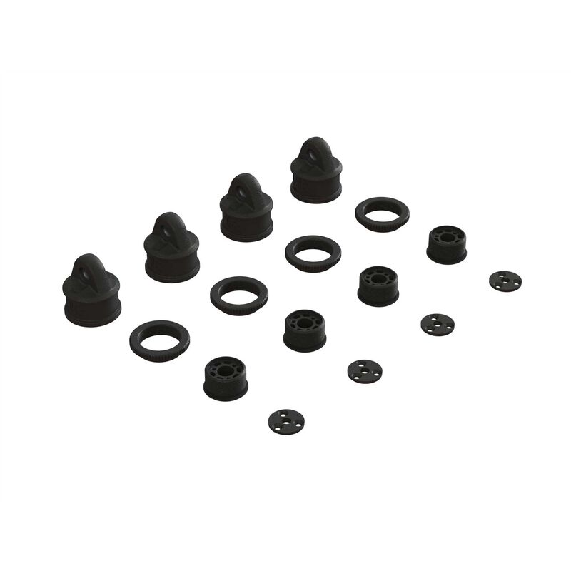 [ ARA330568 ] Arrma  &quot;Shk Cap, Collar &amp; Cartridge Set&quot;