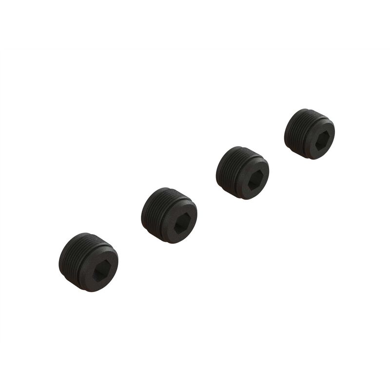 [ ARA330582 ] Arrma  Hub Nut (Red) (4)